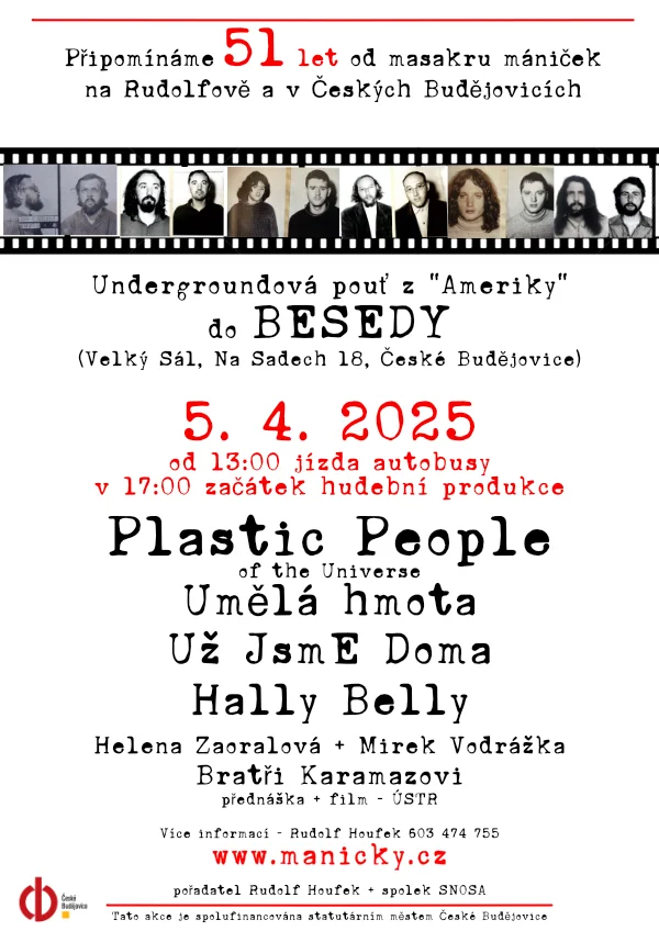 Undergroundová pouť z "Ameriky" do BESEDY – 51 let